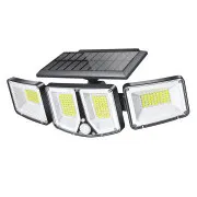 Lampă solară LED de exterior cu senzor de mișcare VIKING S180/1200lm/2200mAh/3 moduri/IP65