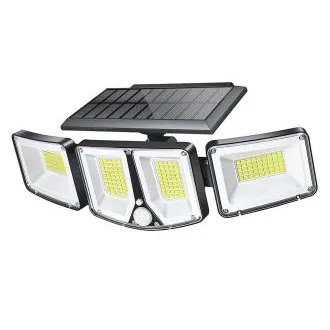 Lampă solară LED de exterior cu senzor de mișcare VIKING S180/1200lm/2200mAh/3 moduri/IP65 Lampă solară LED de exterior cu senzor de mișcare VIKING S180/1200lm/2200mAh/3 moduri/IP65