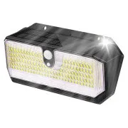 Lampă solară LED de exterior cu senzor de mișcare VIKING S282/2600lm/2200mAh/3 moduri/IP65