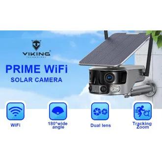 Cameră solară Viking PRIME-WiFi/18000mAh/vedere nocturnă color/IP66/aplicație/Android/iOS - Despachetat Cameră solară Viking PRIME-WiFi/18000mAh/vedere nocturnă color/IP66/aplicație/Android/iOS - Despachetat