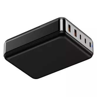 Încărcător USB GaN Viking 200W PD PRO/adaptor de alimentare/Ieșire: 3xUSB-C, 2xUSB-A/Încărcare rapidă/