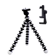 Trepied de călătorie VIKING Tripod 4D/lungime 25,5 cm/flexibil, cauciuc durabil/sarcină maximă 2 kg/șurub de fixare 1/4"