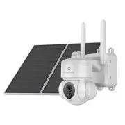 Cameră solară HD Viking HDs03 4G/20000mAh/vedere nocturnă color/IP66/aplicații/notificări/alb