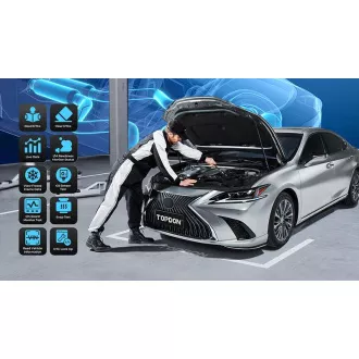 Dispozitiv de diagnosticare TOPDON TopScan Pro/OBD 2 funcții/13 funcții speciale/Android/iOS/aplicație