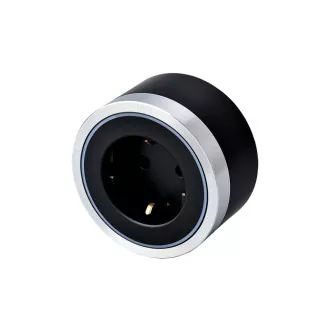 Modul priză Viking A40SB, argintiu-negru/ieșiri - 1xAC/putere până la 2500W/230V, 16A, 50Hz/Tip priză