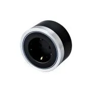 Modul priză Viking A40SB, argintiu-negru/ieșiri - 1xAC/putere până la 2500W/230V, 16A, 50Hz/Tip priză