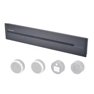 Prelungitor prize - încastrat Viking LZ40G/230V, 50Hz/lungime 40cm/gri/până la 5 module/IP20/aluminiu/încastrat