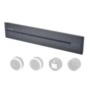 Prelungitor prize - încastrat Viking LZ40G/230V, 50Hz/lungime 40cm/gri/până la 5 module/IP20/aluminiu/încastrat
