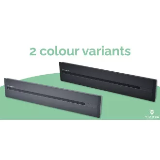 Prelungitor prize - încastrat Viking LZ40B/230V, 50Hz/lungime 40cm/negru/până la 5 module/IP20/aluminiu/încastrat Prelungitor prize - încastrat Viking LZ40B/230V, 50Hz/lungime 40cm/negru/până la 5 module/IP20/aluminiu/încastrat