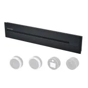 Prelungitor prize - încastrat Viking LZ40B/230V, 50Hz/lungime 40cm/negru/până la 5 module/IP20/aluminiu/încastrat