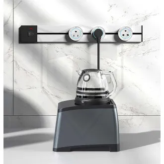 Prelungitor prize - încastrat Viking LZ40B/230V, 50Hz/lungime 40cm/negru/până la 5 module/IP20/aluminiu/încastrat Prelungitor prize - încastrat Viking LZ40B/230V, 50Hz/lungime 40cm/negru/până la 5 module/IP20/aluminiu/încastrat