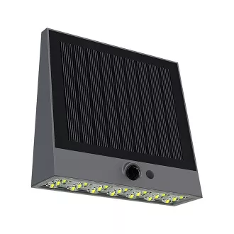 Lampă solară LED de exterior Viking SR25/Senzor de mișcare/1000 lm/4 moduri/IP54/alb zi