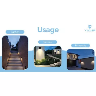 Lampă solară LED de exterior Viking SR25/Senzor de mișcare/1000 lm/4 moduri/IP54/alb zi