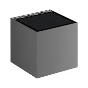 Lampă solară LED de exterior Viking SR32/700 lm/IP54/4 moduri/alb zi