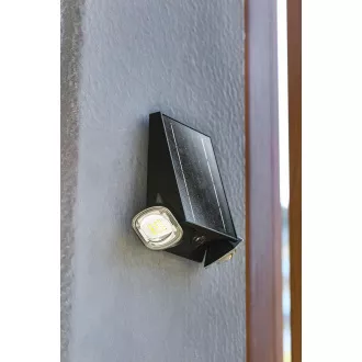Lampă solară LED de exterior Viking SR39/Senzor de mișcare/800 lm/IP44/4 moduri/alb zi