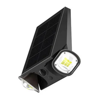 Lampă solară LED de exterior Viking SR39/Senzor de mișcare/800 lm/IP44/4 moduri/alb zi