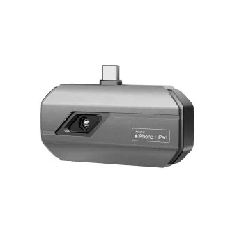 Cameră termică cu infraroșu TOPDON TC002C/256x192/iOS/câmp vizual 56°x42°/USB-C/ Cameră termică cu infraroșu TOPDON TC002C/256x192/iOS/câmp vizual 56°x42°/USB-C/