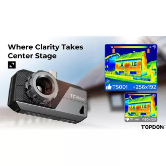Cameră termică cu infraroșu TOPDON TS001/256x192/Windows/Android/câmp vizual 13°x10°/USB-C/ Cameră termică cu infraroșu TOPDON TS001/256x192/Windows/Android/câmp vizual 13°x10°/USB-C/