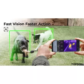 Cameră termică cu infraroșu TOPDON TS001/256x192/Windows/Android/câmp vizual 13°x10°/USB-C/ Cameră termică cu infraroșu TOPDON TS001/256x192/Windows/Android/câmp vizual 13°x10°/USB-C/