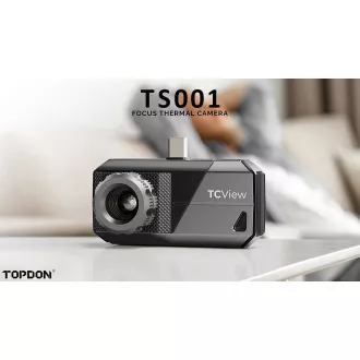 Cameră termică cu infraroșu TOPDON TS001/256x192/Windows/Android/câmp vizual 13°x10°/USB-C/ Cameră termică cu infraroșu TOPDON TS001/256x192/Windows/Android/câmp vizual 13°x10°/USB-C/