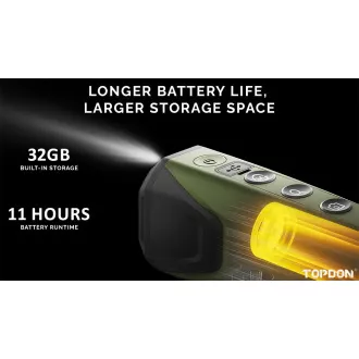 Monocular termografic TOPDON TS004/răză de acțiune 410m/OLED 1024x768/5000mAh/50Hz/IP67