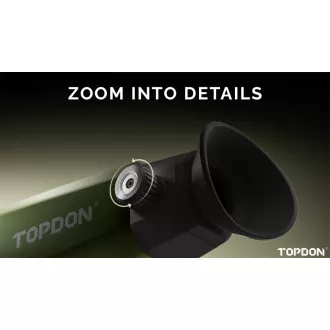 Monocular termografic TOPDON TS004/răză de acțiune 410m/OLED 1024x768/5000mAh/50Hz/IP67