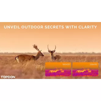 Monocular termografic TOPDON TS004/răză de acțiune 410m/OLED 1024x768/5000mAh/50Hz/IP67