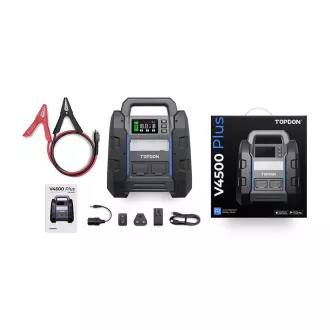 Starter și tester pentru baterii auto TOPDON V4500Plus/32000mAh(120Wh)/curent de ieșire maxim 4500A//IP65