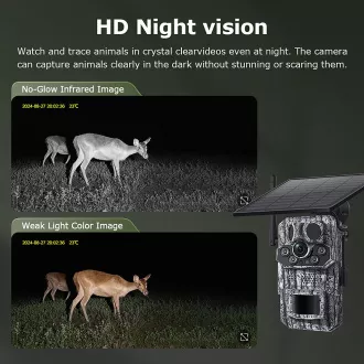 Cameră solară Viking HDs05 4G/2304x1296/detecție PIR/senzor de mișcare/7800mAh