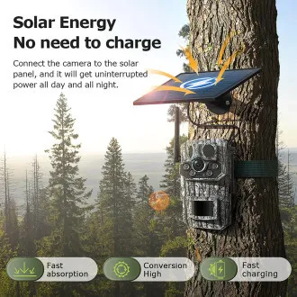Cameră solară Viking HDs05 4G/2304x1296/detecție PIR/senzor de mișcare/7800mAh Cameră solară Viking HDs05 4G/2304x1296/detecție PIR/senzor de mișcare/7800mAh