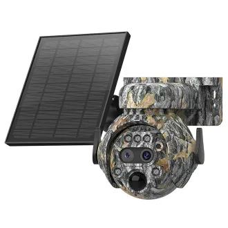 Cameră solară Viking HDs04 4G gri/2304x1296/detecție PIR/senzor de mișcare/7800mAh