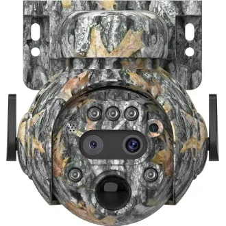 Cameră solară Viking HDs04 4G gri/2304x1296/detecție PIR/senzor de mișcare/7800mAh