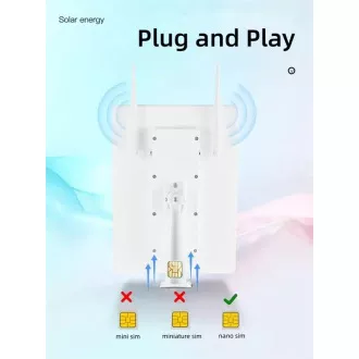 Router solar Viking R09 4G/alimentare solară/WiFi pentru până la 8 dispozitive/download - 15Mbps Router solar Viking R09 4G/alimentare solară/WiFi pentru până la 8 dispozitive/download - 15Mbps