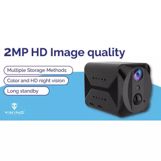 Mini cameră Viking S309 4G/1080P/viziune nocturnă/senzor de mișcare/2500mAh/aplicație mobilă