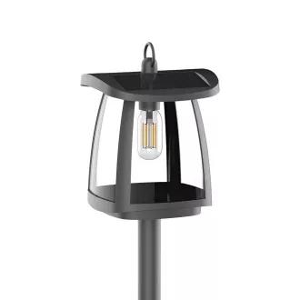 Lampă solară LED de exterior Viking SR10L/350lm/alimentare solară/4000K (alb-lumină)/4 moduri