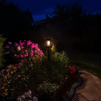 Lampă solară LED de exterior Viking SR10L/350lm/alimentare solară/4000K (alb-lumină)/4 moduri