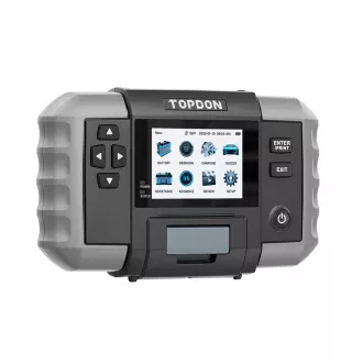 Tester de baterii auto TOPDON BT600P/Afișaj 3,5"/5200mAh/6V, 12V, 24V