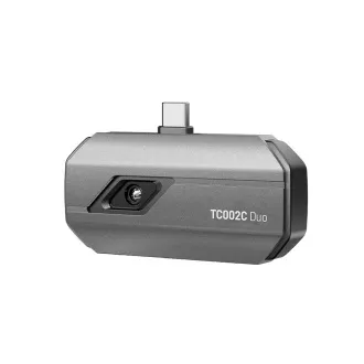 Cameră termică cu infraroșu TOPDON TC002C DUO/512x384/iOS/Android/Windows/56°x37.5°/USB-C