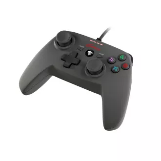 Gamepad cu fir Genesis P58, pentru PS3/PC, cu vibrații