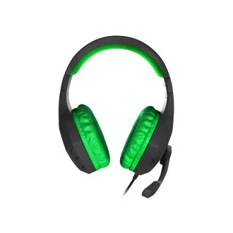 Căști stereo pentru jocuri Genesis Argon 200, negru-verde Căști stereo pentru jocuri Genesis Argon 200, negru-verde