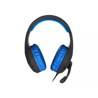 Căști stereo pentru jocuri Genesis Argon 200, negru-albastru Căști stereo pentru jocuri Genesis Argon 200, negru-albastru