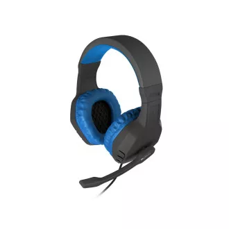 Căști stereo pentru jocuri Genesis Argon 200, negru-albastru Căști stereo pentru jocuri Genesis Argon 200, negru-albastru