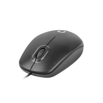 Mouse laser Natec HAWK/1000 DPI/Office/Laser/1000 DPI/USB cu fir/Negru