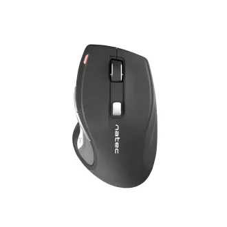 Mouse optic Natec JAGUAR/2400 DPI/Ergonomic/Blue Track/Dreaptator/Wireless USB/Negru Mouse optic Natec JAGUAR/2400 DPI/Ergonomic/Blue Track/Dreaptator/Wireless USB/Negru