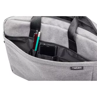 Geantă pentru NB NATEC Mustela 15.6", gri