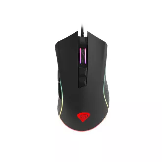 Mouse pentru jocuri Genesis KRYPTON 770/RGB/Gaming/Optic/Dreapta/6000 DPI/USB cu fir/Negru