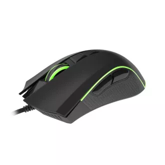 Mouse pentru jocuri Genesis KRYPTON 770/RGB/Gaming/Optic/Dreapta/6000 DPI/USB cu fir/Negru