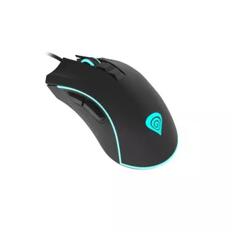 Mouse pentru jocuri Genesis KRYPTON 770/RGB/Gaming/Optic/Dreapta/6000 DPI/USB cu fir/Negru