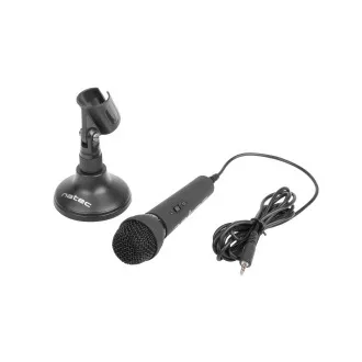 Microfon Natec Adder, jack de 3,5 mm