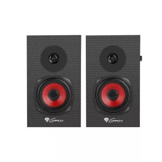 Difuzoare de gaming Genesis HELIUM 200/Stereo/20W/Negru-Roșu